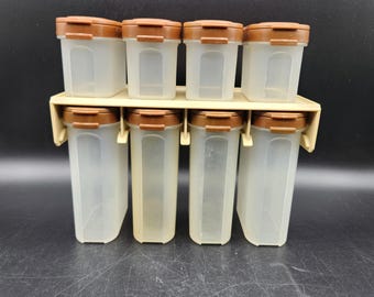 Tupperware Spice Container Set Made for Hanging Modular Mate
