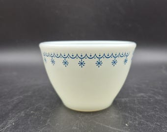 Snow Flake Garland Sugar Bowl Pyrex Corning Opal Ware