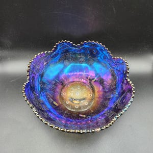 Brown carnival glass - Etsy 日本