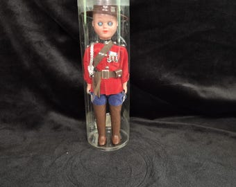 Sleepy Eyes Canadian Mounty Collectible Doll