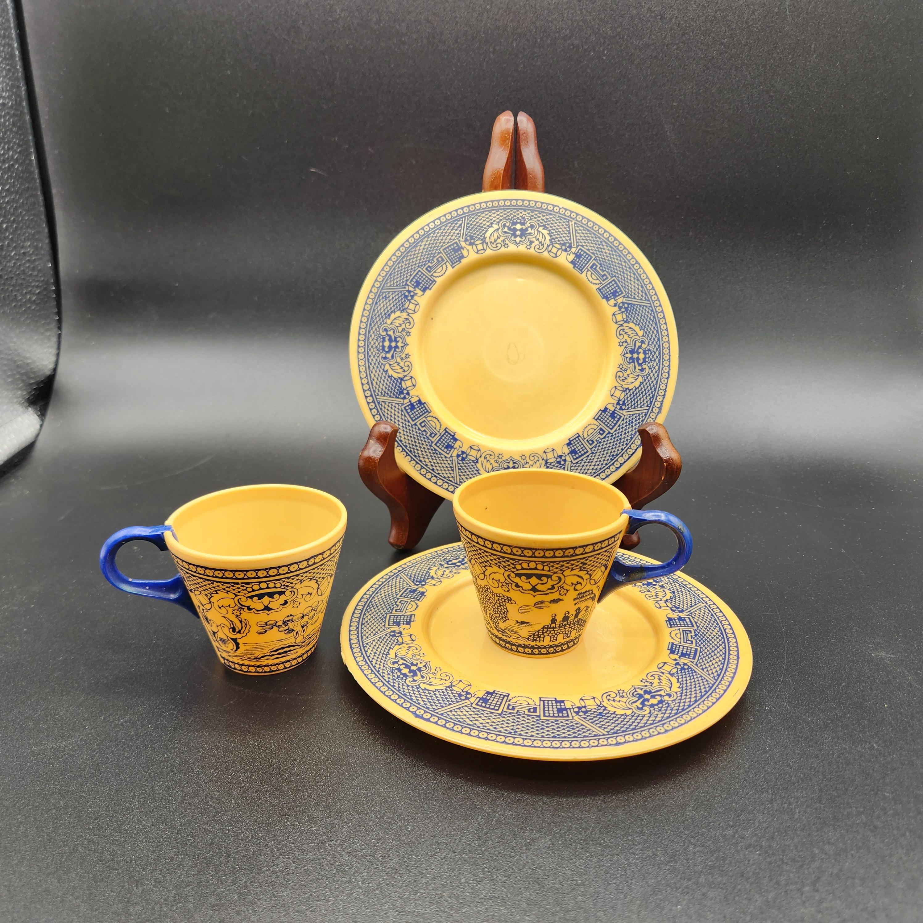 Blue willow childs tea set - Etsy 日本