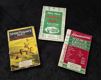 1940年代のA Gettleman Brewing Co.の料理本3冊