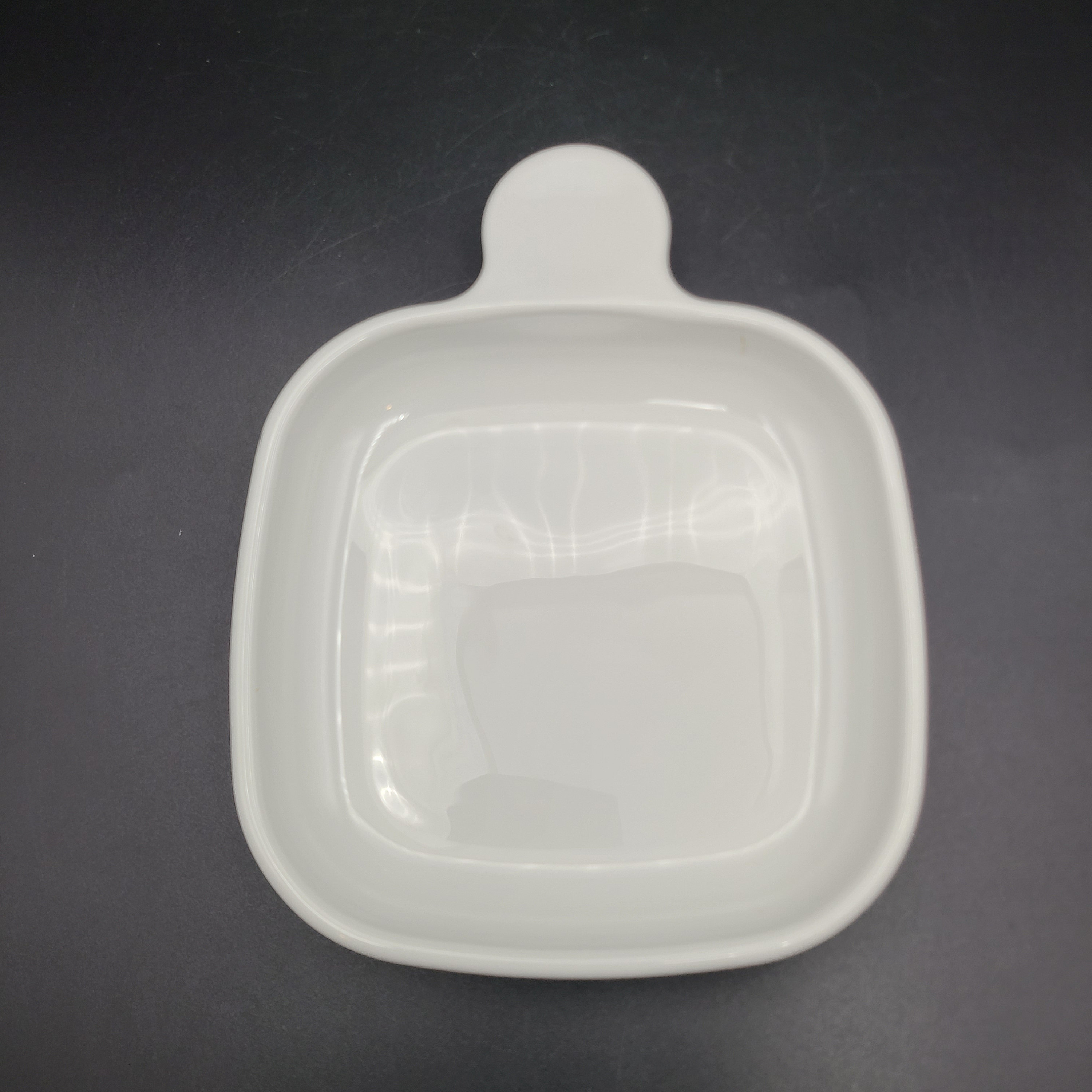 Corning Ware Snack It Grab It Square Plate With Handle Etsy