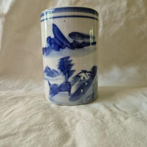 Vintage Chinese aardewerkpenseel
