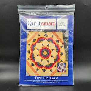 Quiltsmart Quilt Pattern Bitty Broken Star Fusible Printed Interfacing