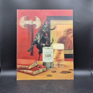 Schlitz beer bull - Etsy 日本