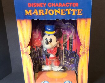 Mickey Mouse Disney Character Marionette NIB Complete