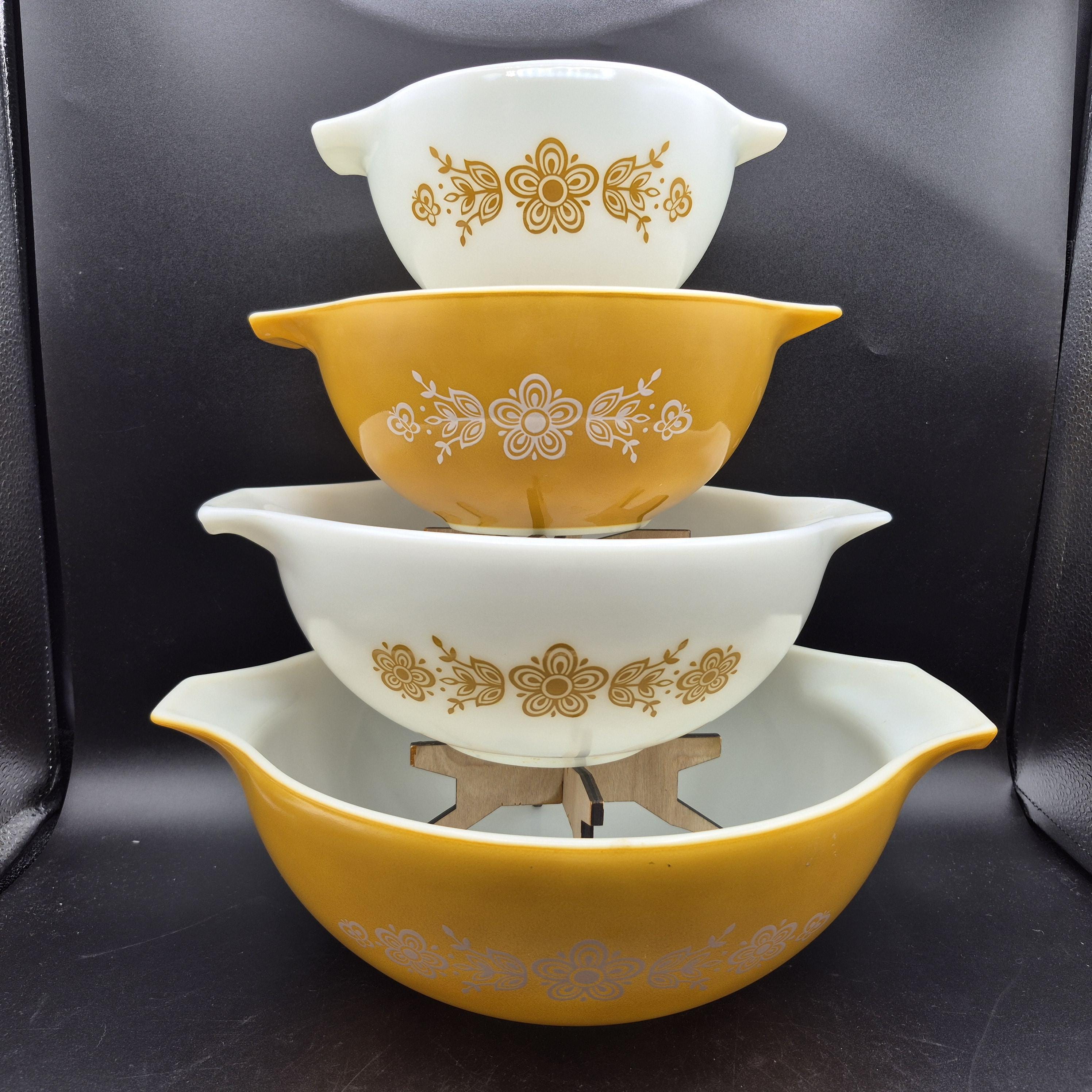 パイレックス Pyrex Butterfly Gold Cinderella Bowls - Etsy