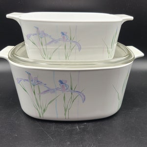 Choice Shadow Irish Corning Ware Casserole Dishes 3 Liter 1.5 liter