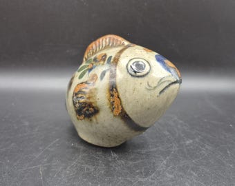 Tonala Style Pottery Ceramic Fish