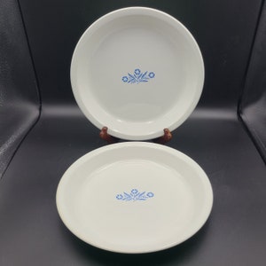 Corning Ware blauwe korenbloem 9-inch taartschaal P 309 1960 1980