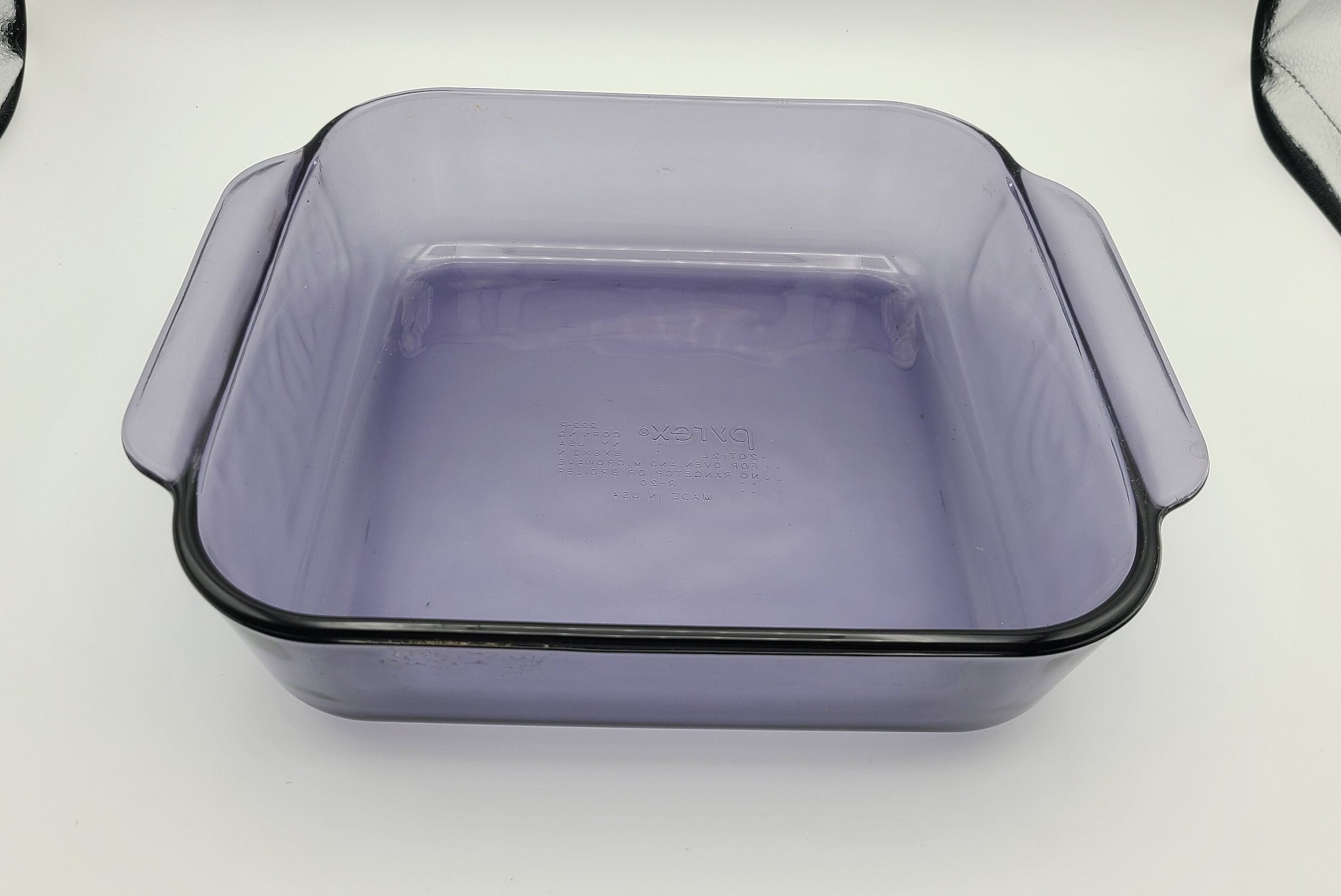 Pyrex Amethyst Purple Glass Pan 222 8 Inch 20cm Etsy