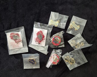 Lot of Wisconsin Gold Wing Motorcycle Riders Pins