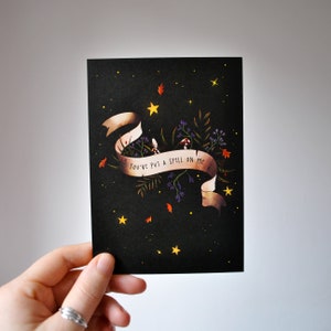 CARTÃO POSTAL - Plantas - Você colocou um feitiço em mim