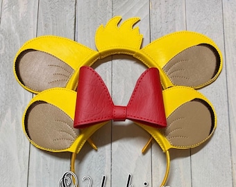 Lion King Simba Inspired Mouse Ears Headband Accessories Costume Dress Up pretend play vacation hair accessories CUSTOM