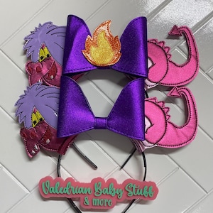 The Sword in the Stone Madam mim Inspired Mouse Ears Headband Accessories Costume Dress Up pretend play vacation hair accessories CUSTOM