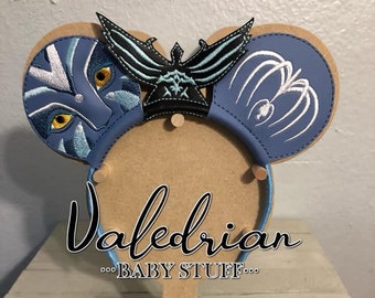 Avatar Inspired Mouse Ears Headband Accessories Costume Dress Up pretend play vacation hair accessories CUSTOM