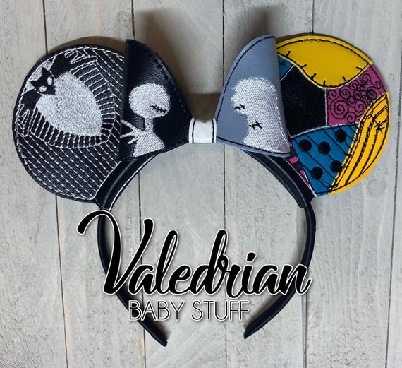 Disneys Nightmare Before Christmas Jack Sally Zero Ears Headband Disney Ears Nightmare Before Christmas Ears | Zero Ears  main image 4