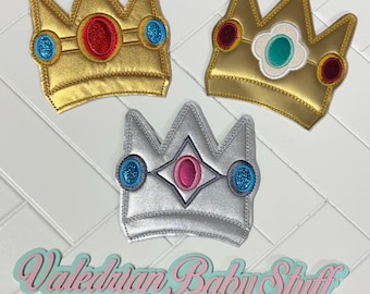 Plumbers Brothers Princess Tiara Inspired Inspired Mouse Ears Headband Accessories Costume Dress Up pretend play vacation hair accessories