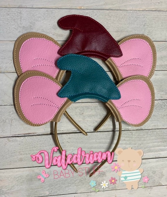 2 diademas de orejas de Minnie Mouse con diseño de Cenicienta, color rosa,  orejas de ratón para mujeres y niñas
