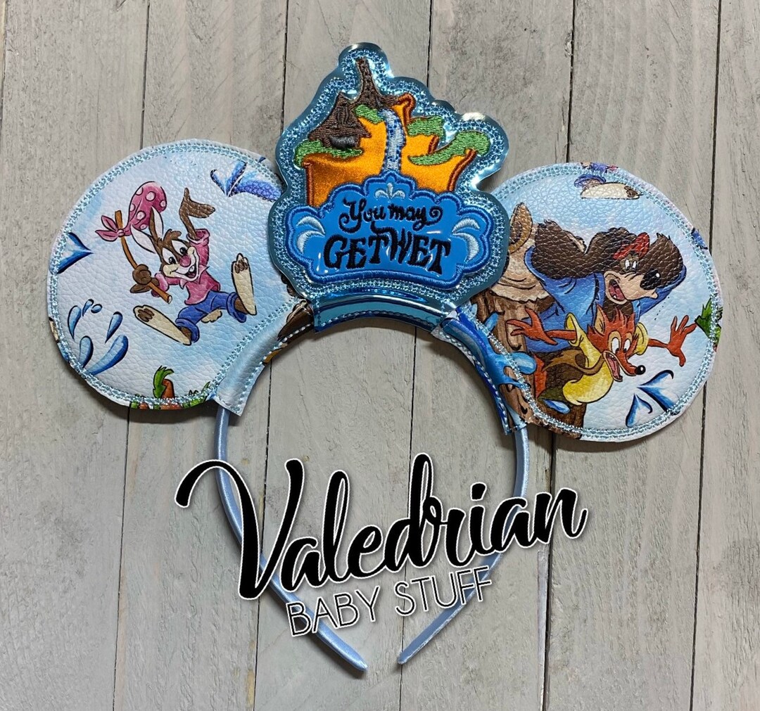 Splash Mountain Zip a Dee Doo Dah Inspired Mouse Ears Headband