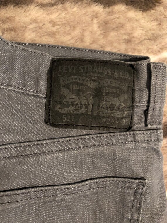 levis 511 gray jeans