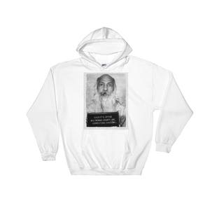 Kundalini Clothing (White Hooded Sweatshirt)