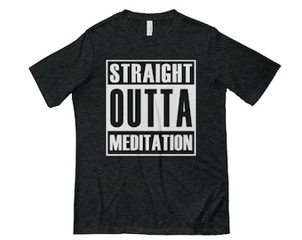 Kundalini Kleidung ( Meditation Black Yoga T-Shirt)