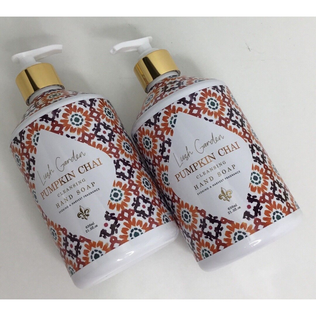 2 Hand Soap PUMPKING Chai Perugia Italian Deruta Luxury Home & Etsy