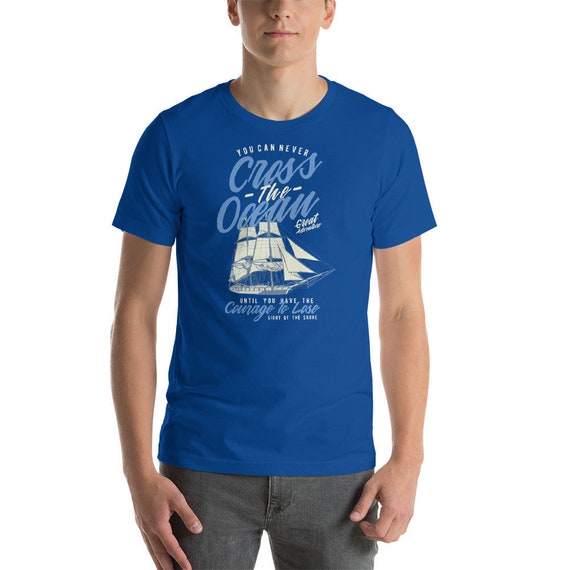 Cross-The-Ocean Short-Sleeve Unisex T-Shirt Cross-The-Ocean Short-Sleeve Unisex T-Shirt