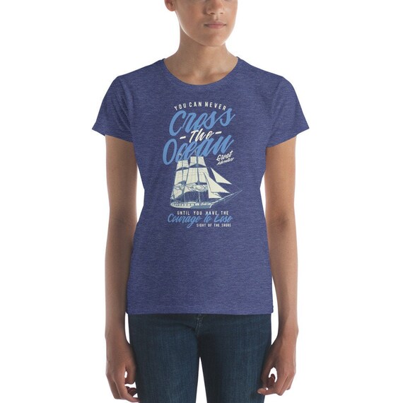 Cross-The-Ocean Short-Sleeve Unisex T-Shirt Cross-The-Ocean Short-Sleeve Unisex T-Shirt