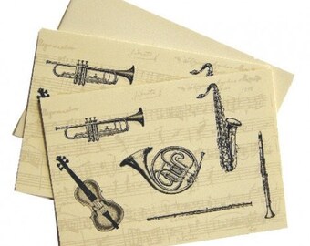 Instruments - Boxed Notecard Set