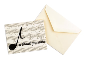 A Thank You Note - New Design - Set of 10