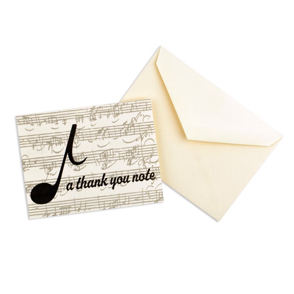 A Thank You Note - New Design - Set of 10