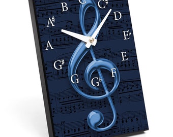Instrument Choice - Chromatic Scale Desk Clock