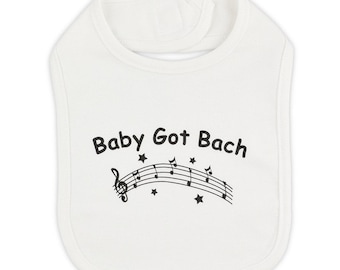 Baby Got Bach Bib