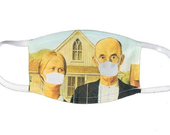 American Gothic Face Mask