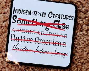 Indigenous Creatures 4x4 Sticker