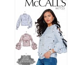 McCall 39 s M7723 Misses 39 Tops - Size 6-8-10-12-14