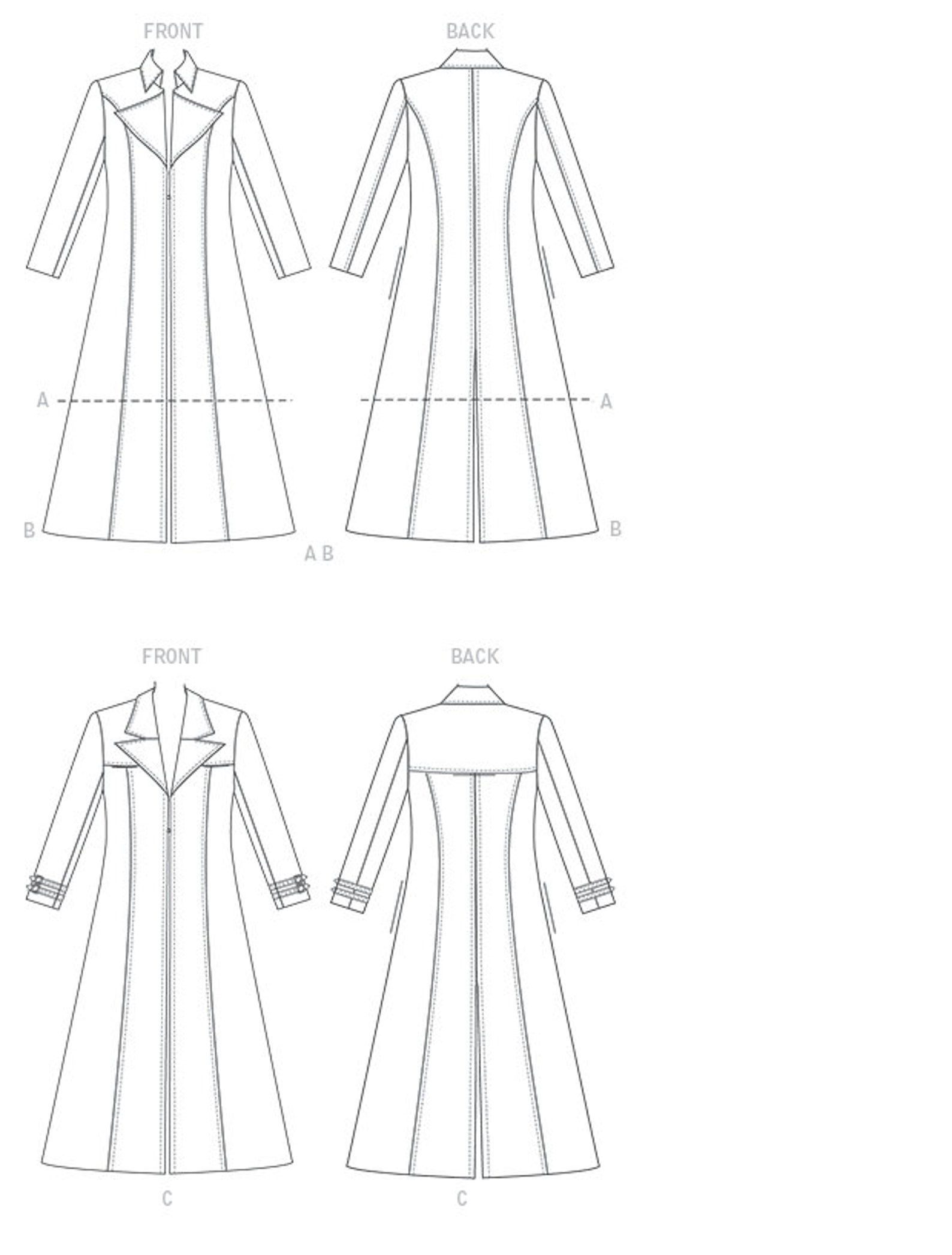 Mccall's M7374 Men's Jacket Costume Sewing Pattern Etsy