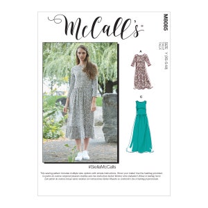 McCall&#39;s M8085 Misses&#39; Dresses Sewing Pattern - Size XS-S-M or L-XL-XXL