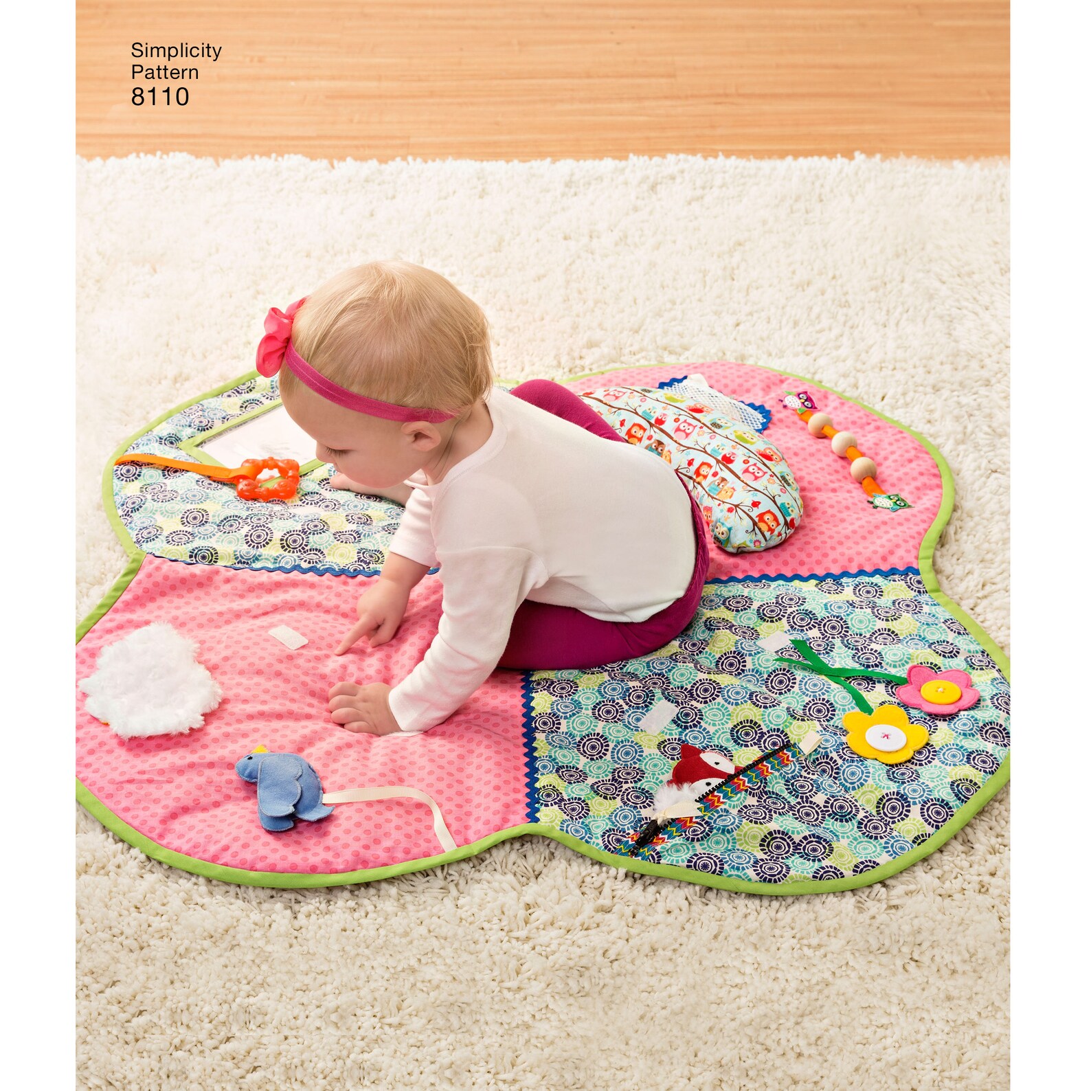 Simplicity 8110 Baby Accessories Playmats Stroller Blanket Etsy