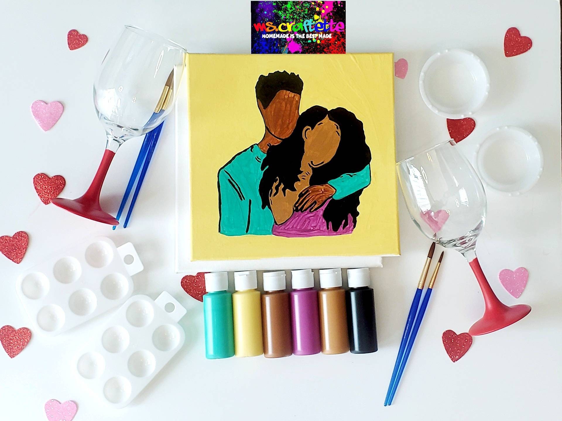 Sip/Puff and Paint Kits Etsy