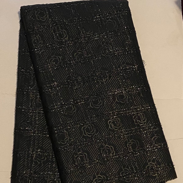 African Fabrics 6 yards, wholesale fabric, wholesale African fabric, ankara Black