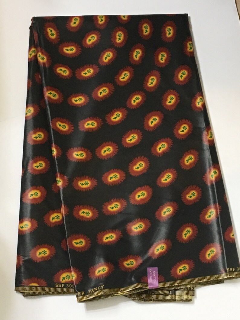 wholesale fabric tribal fabric dark green and yellow fabric. African Fabrics 6 yards wholesale african fabric ankara