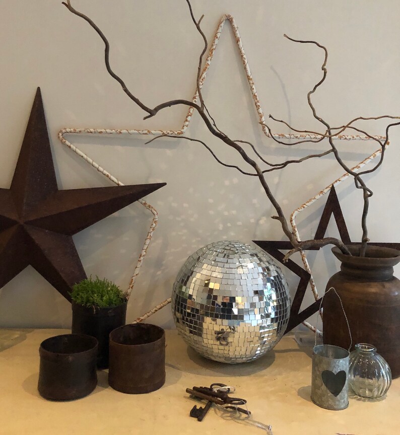 Mirror Ball / Disco Ball / Glitter Ball / Mirrored Ball Decor Etsy UK