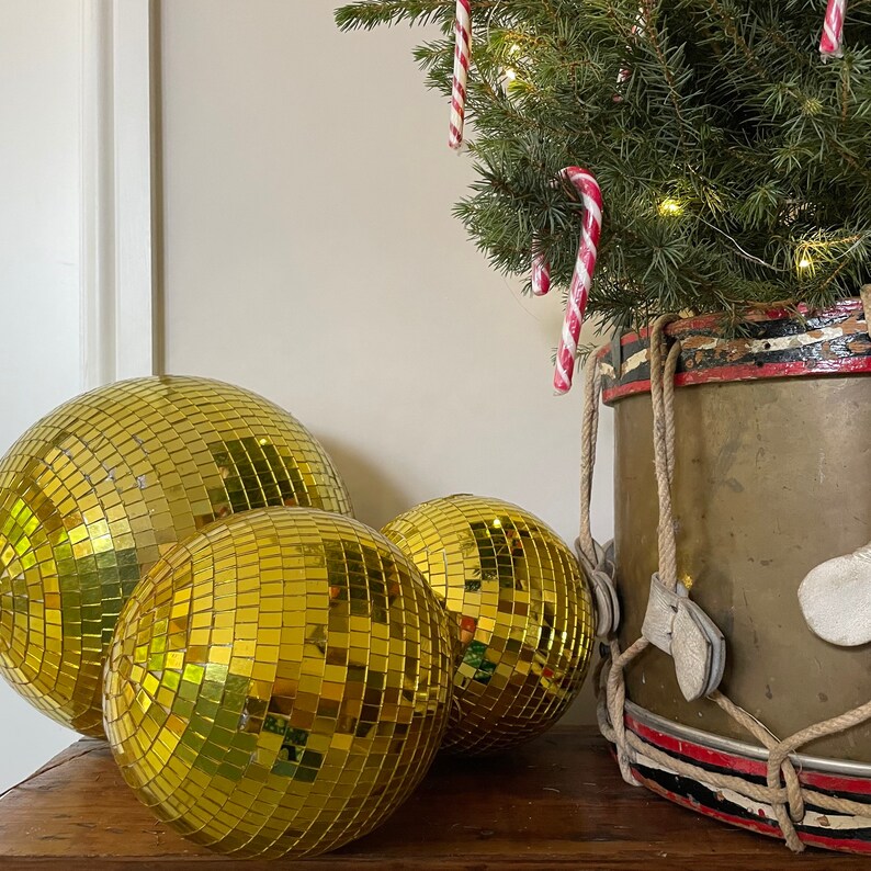 Mirror Ball / Disco Ball / Glitter Ball / Mirrored Ball Decor Etsy UK
