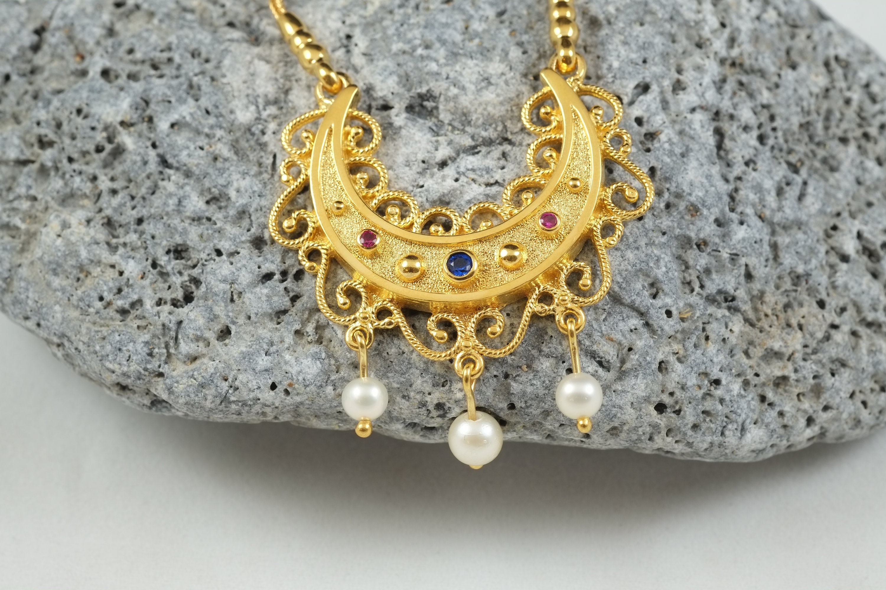B.Catcher Collier en Argent, Zircone cubique, Pendentif Gemini, La fête