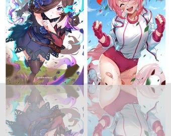 Uma Musume Posters Ducha De Arroz Haru Urara