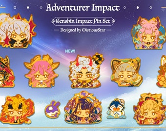 Genshin Impact Inazuma Pins